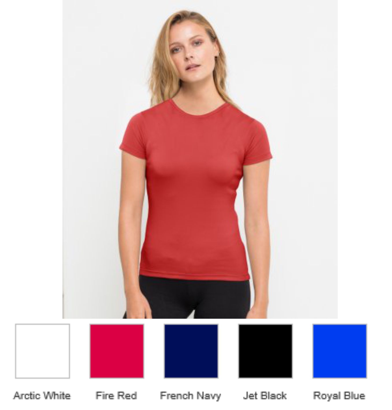 EA004F Ecologie Ladies Ambaro Recycled Sports T-Shirt  EA004F Ecologie Ladies Ambaro Recycled Sports T-Shirt